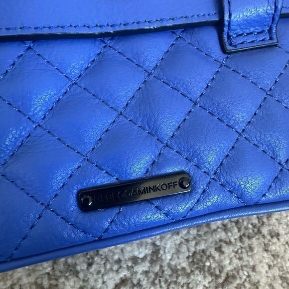 Rebecca Minkoff Mini Affair Ultraviolet Quilted Fanny Pack - Picture 7 of 9